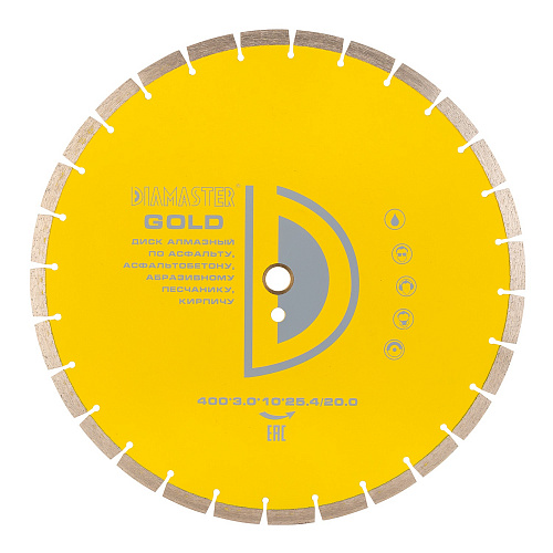 Алмазный диск Diamaster Gold Type Ø400 001.000.6805